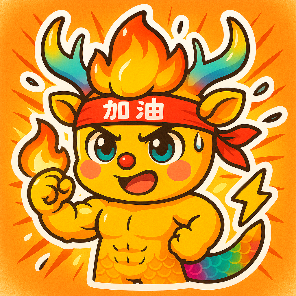 加油表情
